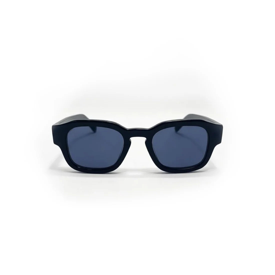 Untd2 Round JFK Black Frame with Grey Lens Sunglasses