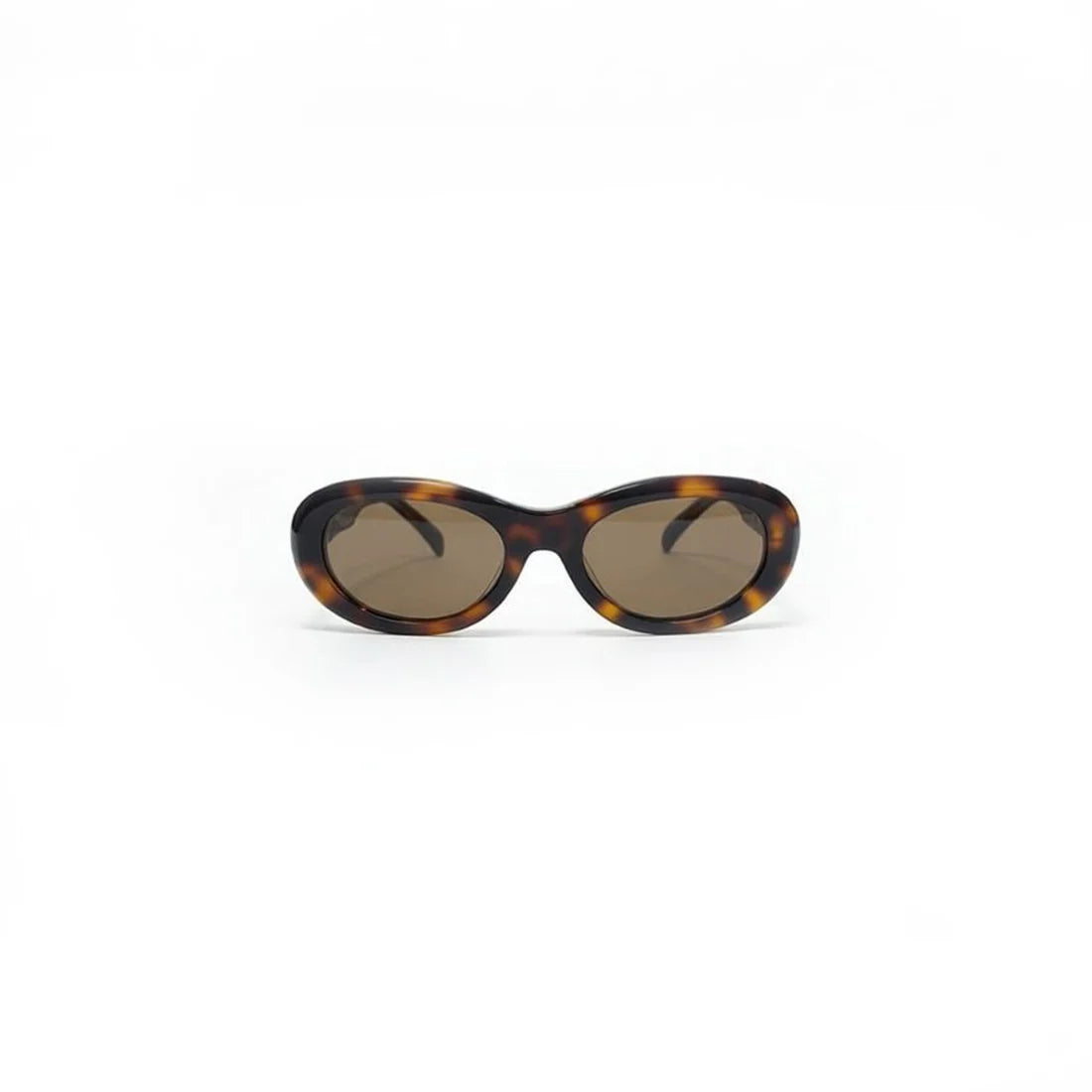 Untd2 Round 50s Tortoise Frame with Brown Lens Sunglasses
