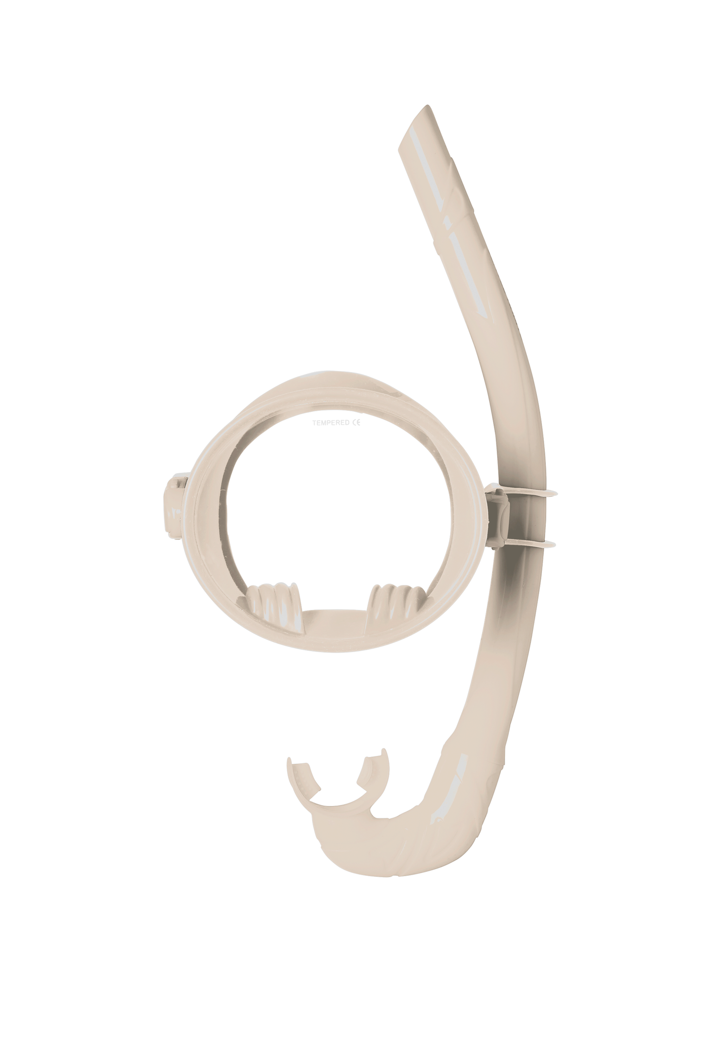 Dive Mask and Snorkel Set- CREAM