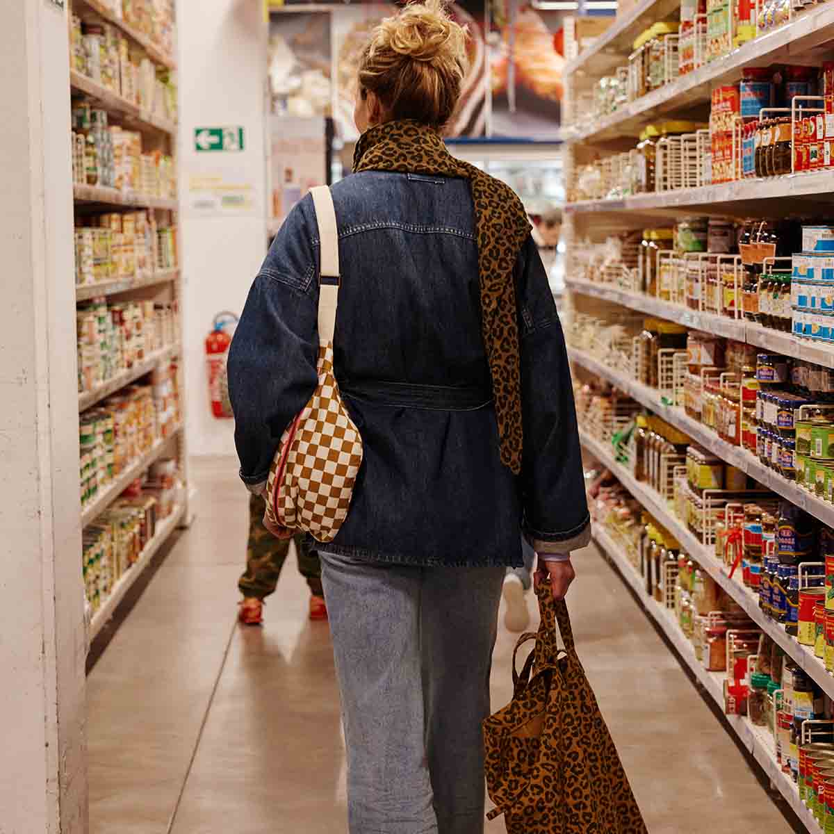 Leopard TOTE BAG CARAMEL