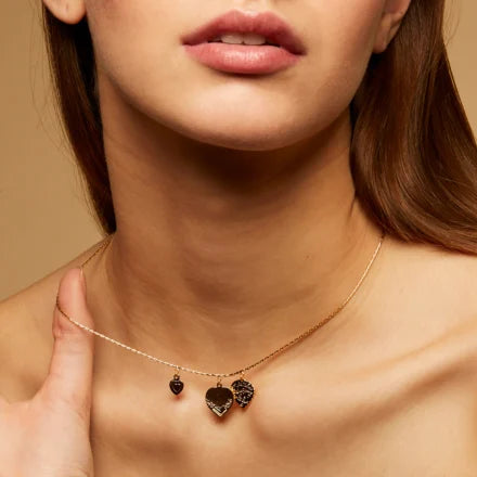 Gas Bijoux Mini Love Necklace Gold