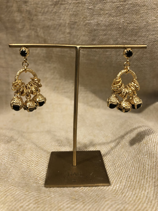 Gas Bijoux Earrings  Lucce Maranza black