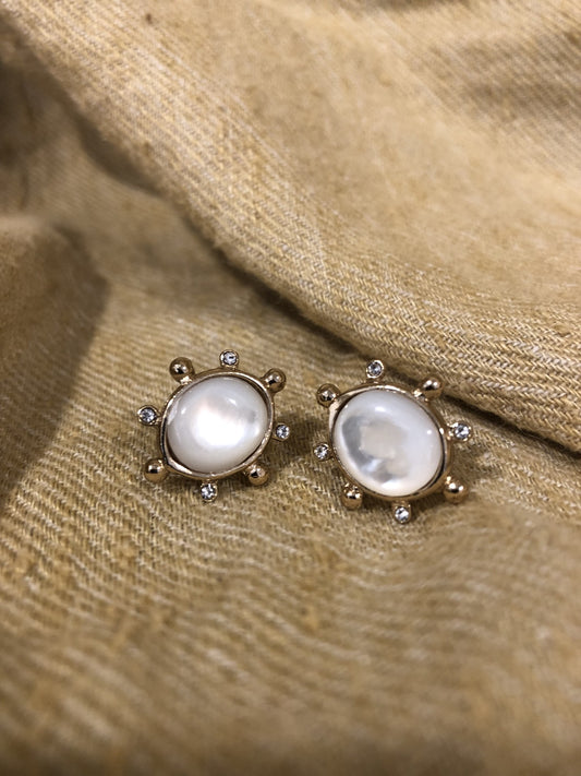 Gas Bijoux Earrings Tiki Stud
