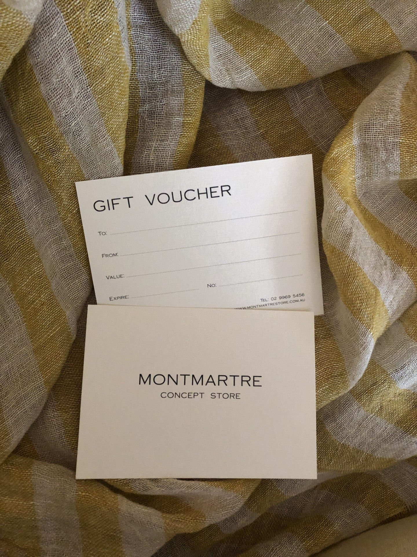 Montmartre Concept Store Gift Cards