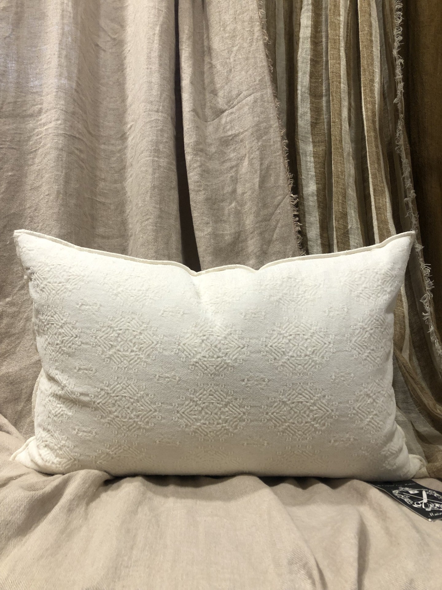 Maison de Vacances Cushion Stone Wahed Jacquard