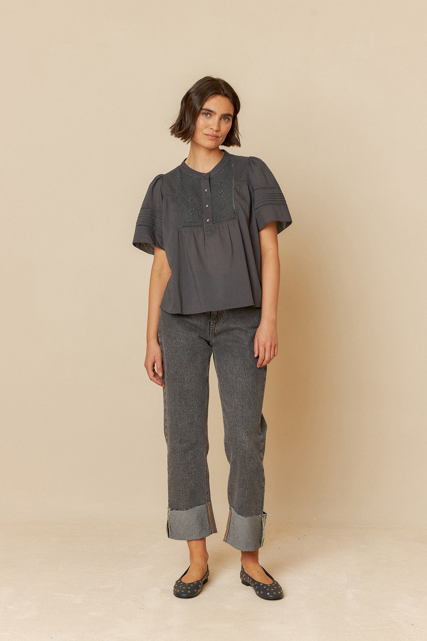 Indi and Cold Denim Jeans Grey