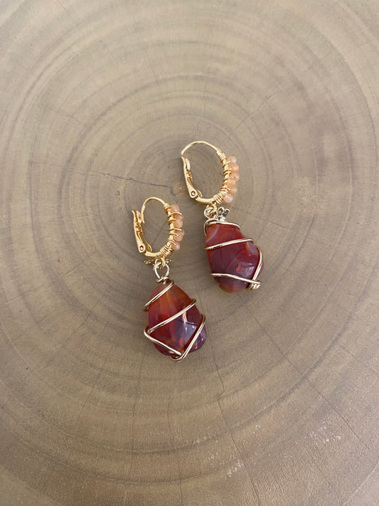 Gas Bijoux Tao Rainbow Earrings