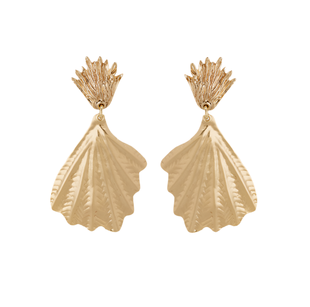 Gas Bijoux Earrings Shellona Large
