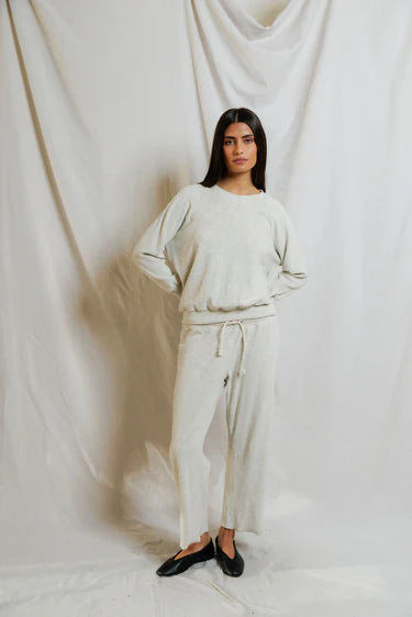 PWT Saylor Loop Terry Sweatshirt Oatmeal