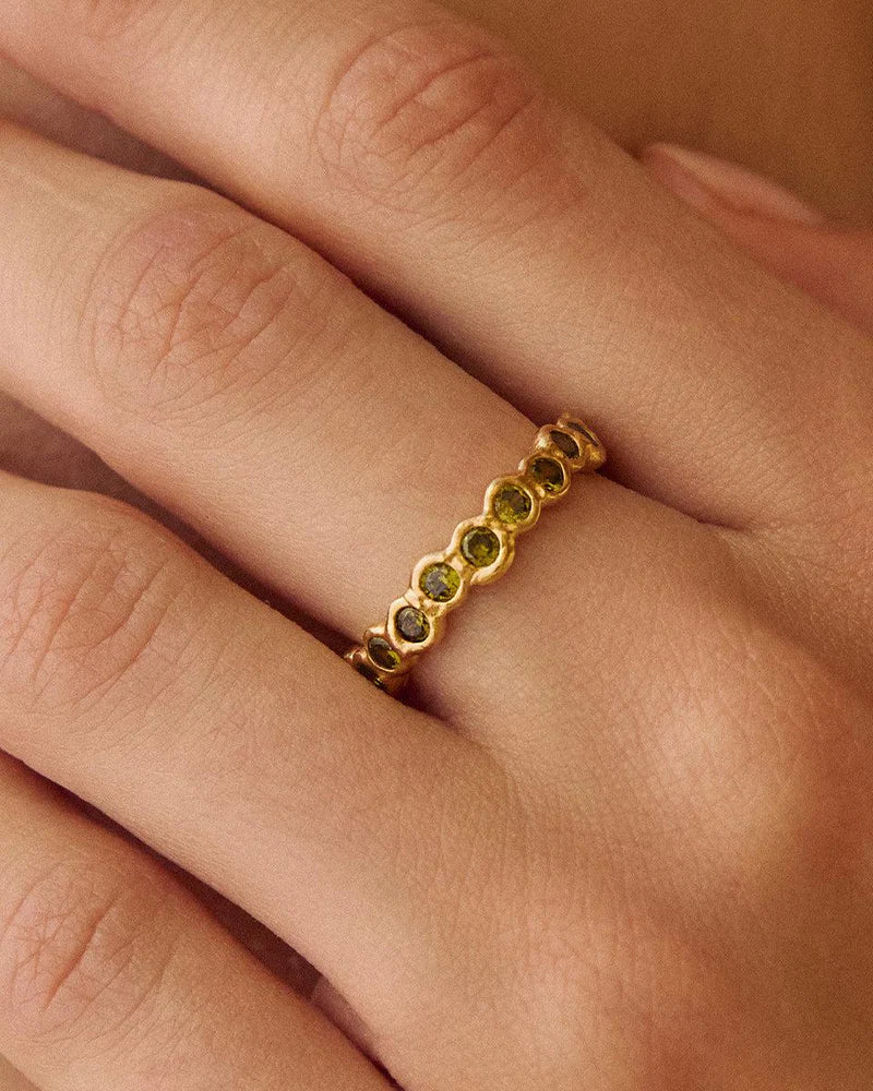 Agapee Amelia II Green Ring