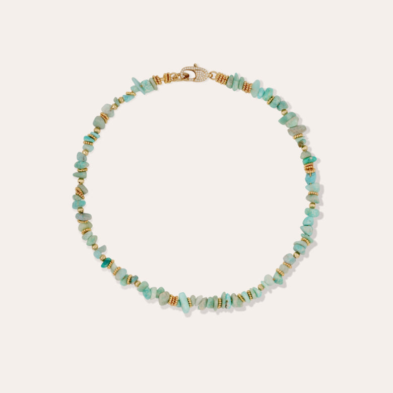 Gas Bijoux Necklace Aloha Amazonite