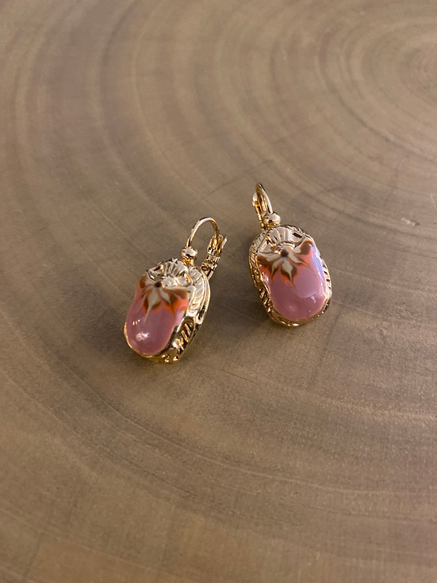 Gas Bijoux Scaramouche Enameled Earrings