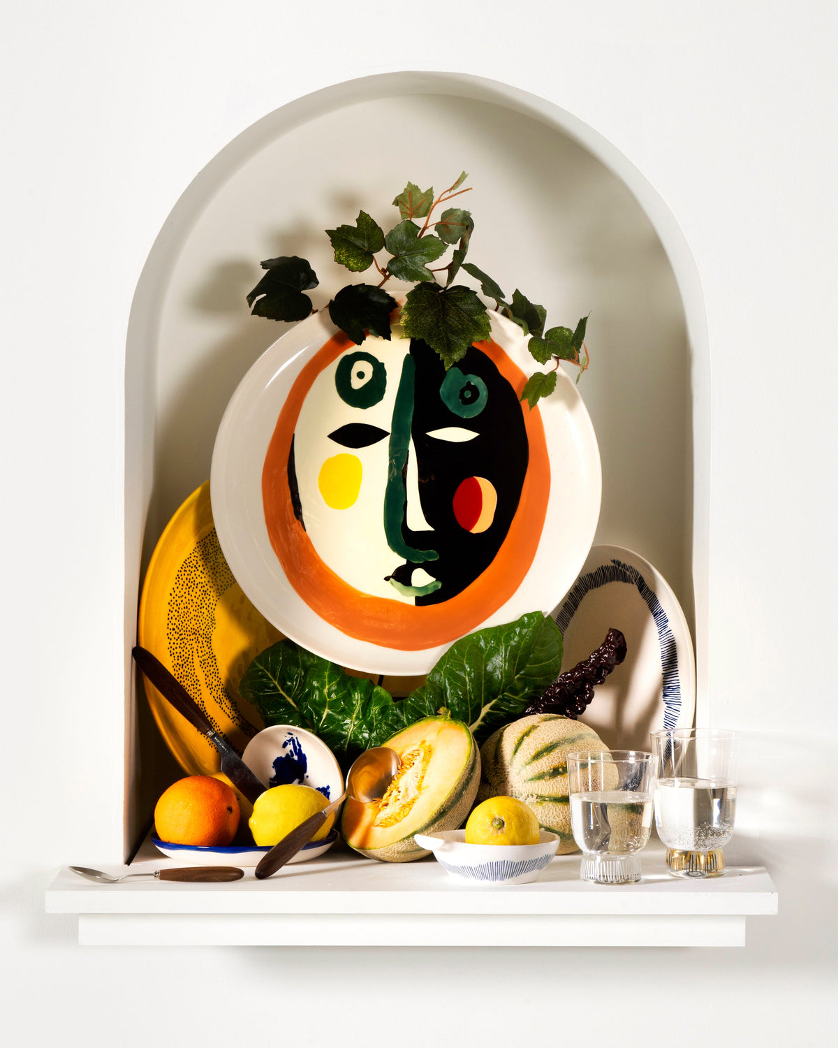 Face XL Serving Plate by Ottolenghi