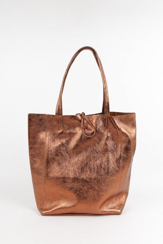 Large Tote METALLIC BRONZE