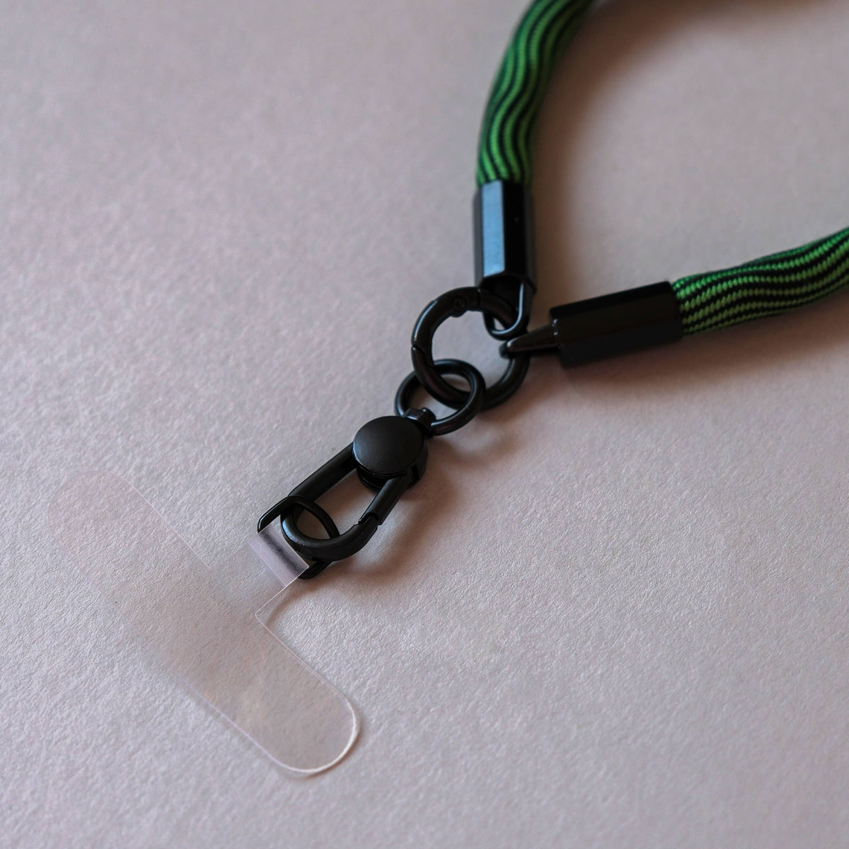 Green Swirl Wrist Phone Strap