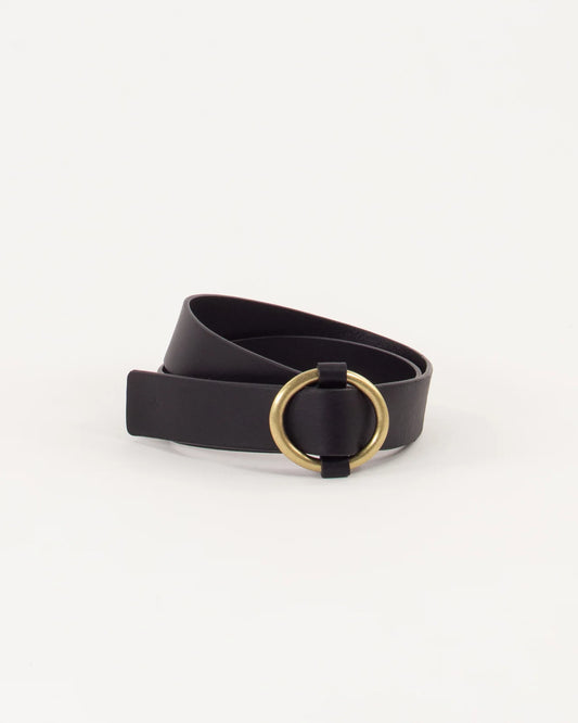 Sessun Tisao Belt Black Leather