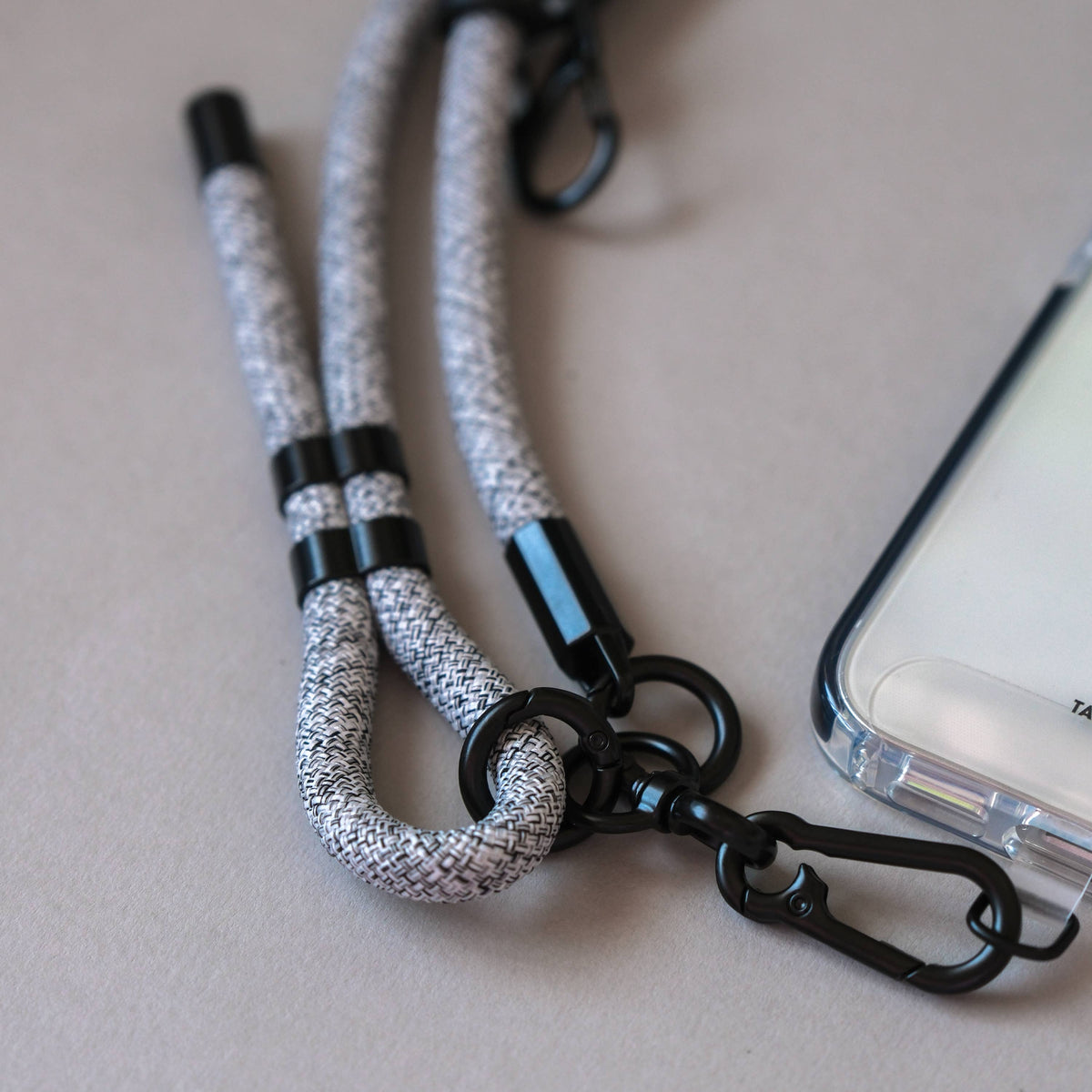 Grey Phone Strap