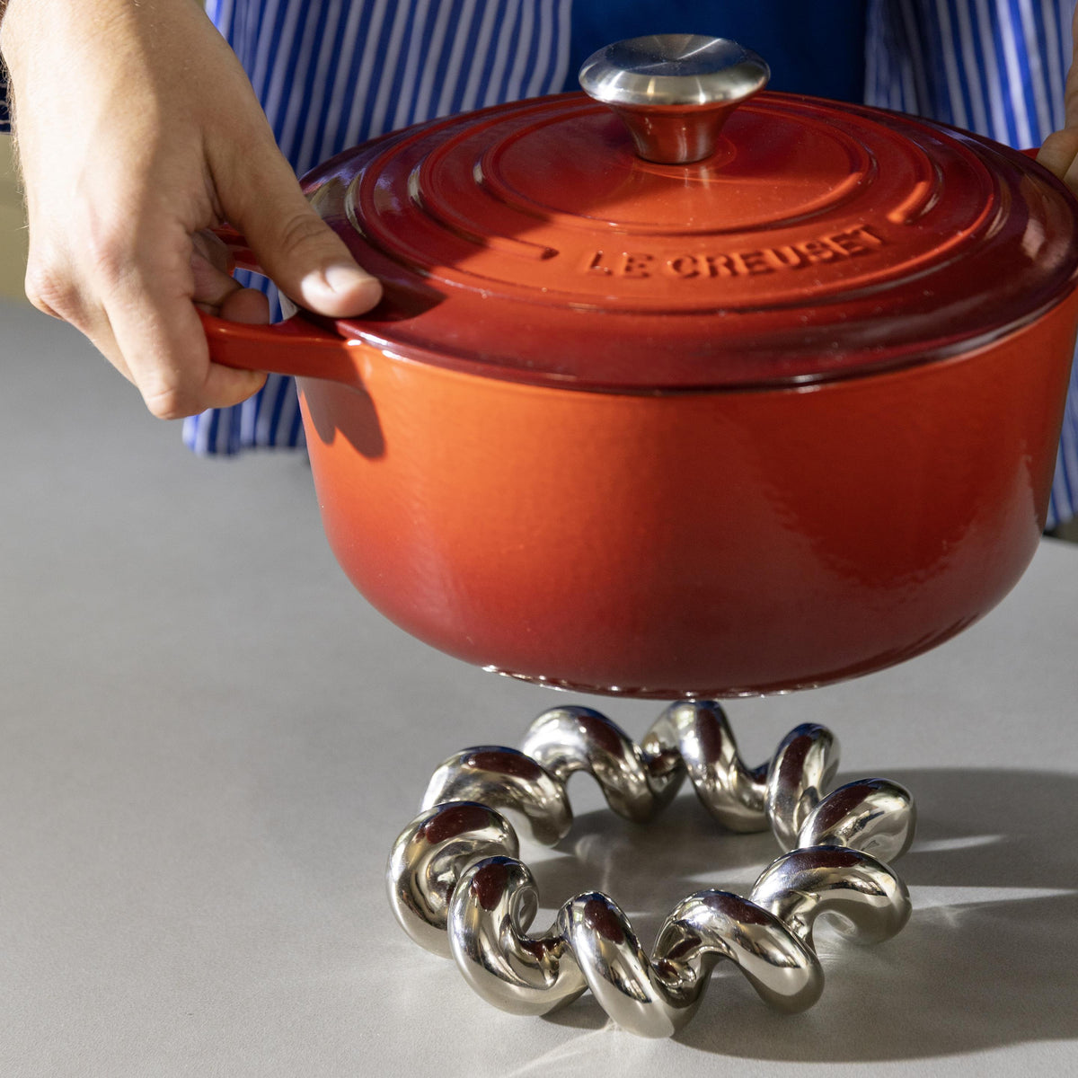 Klevering Trivet Twist Silver