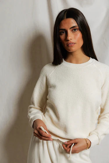 PWT Ziggy inside out Sweatshirt Ivory