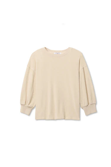 PWT Roxy Loop Terry Bubble Sweatshirt Sugar