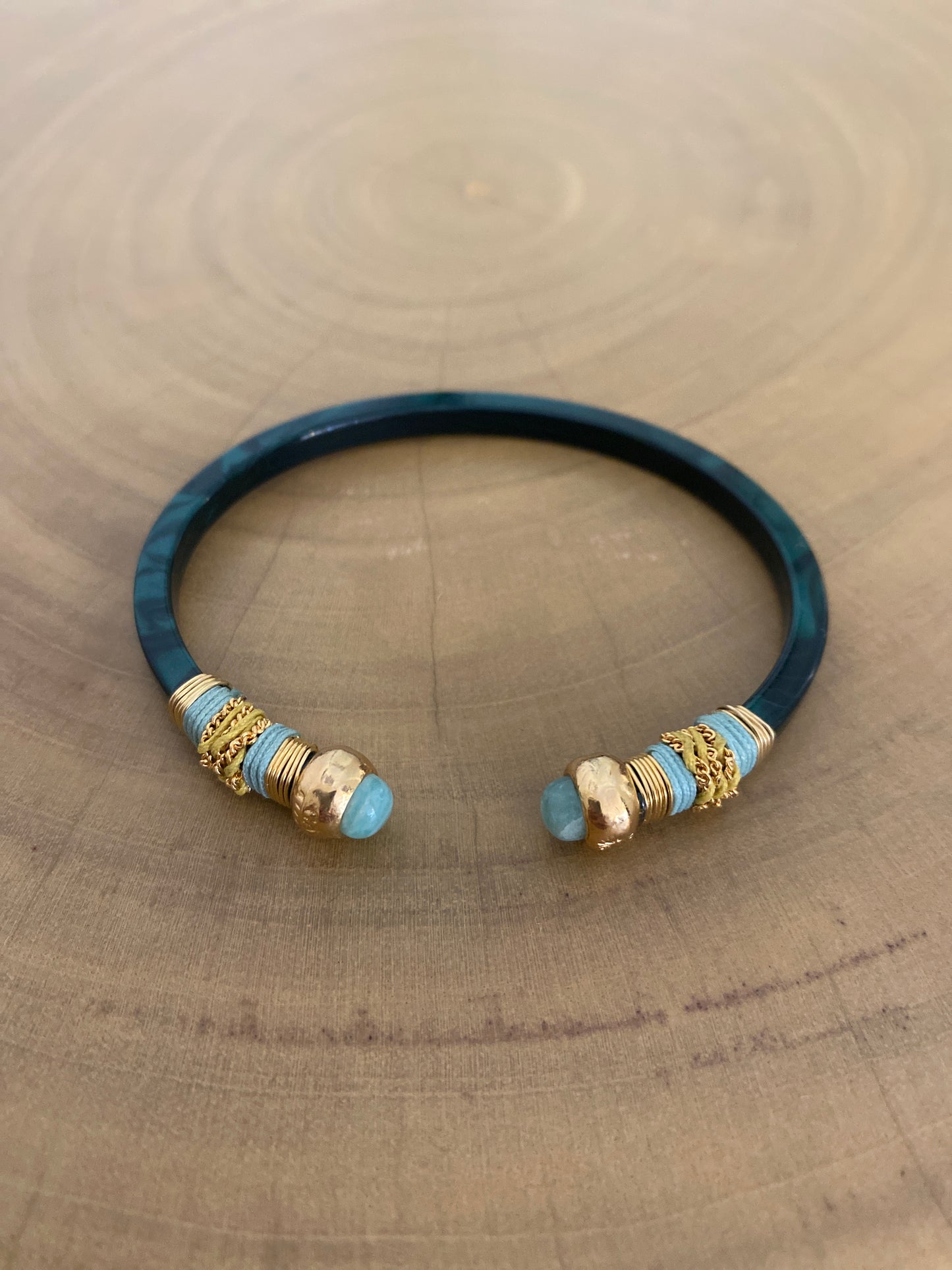 Gas Bijoux Bracelet Sari Teal/Aqua