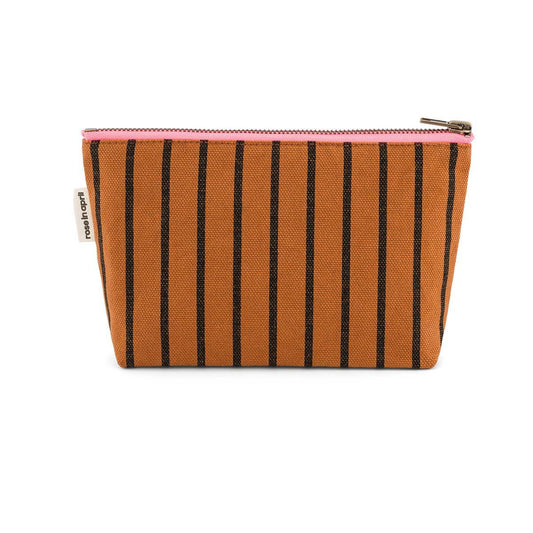 Pouch Tennis Stripes Ginger/Black