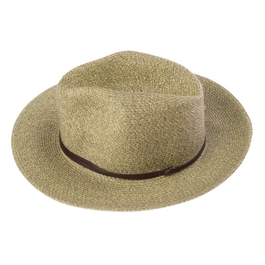 Borsalino hat leather strap Army