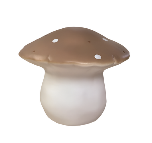 Mushroom lamp small chocolate