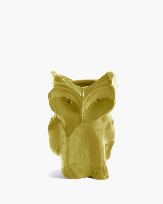Owl Vase Small Yellow by Marni
