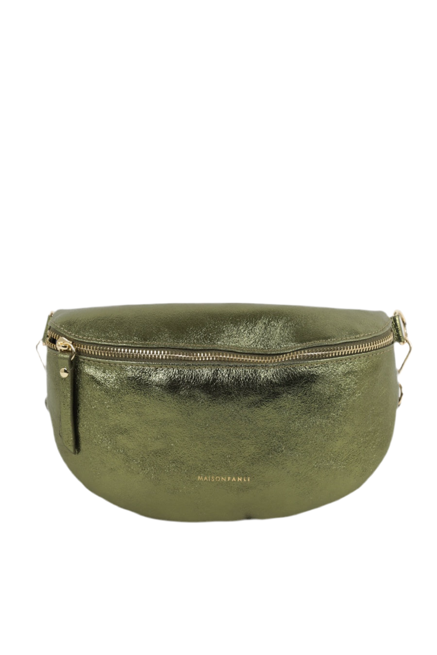 MAISON FANLI Bum Bag METALLIC KHAKI