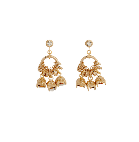 Gas Bijoux Earrings  Lucce Maranza Crystals