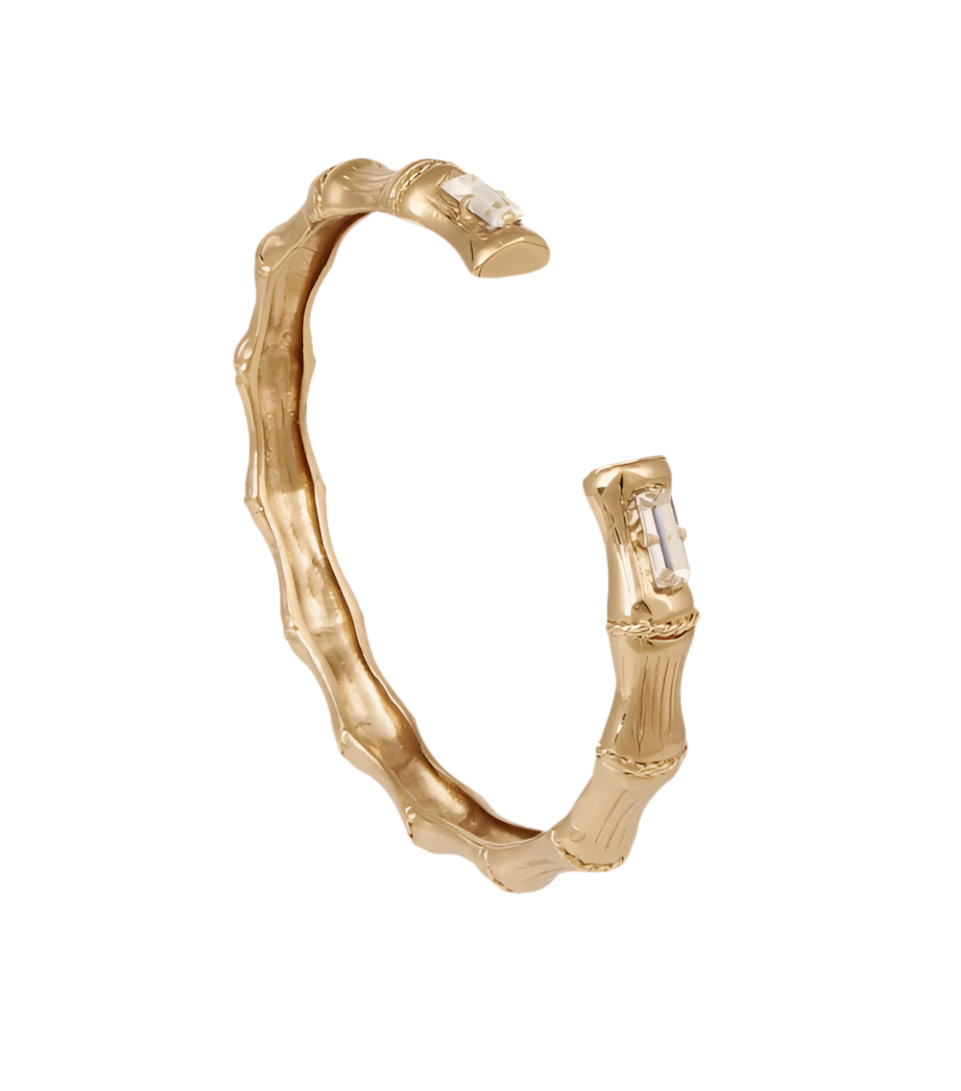 Gas Bijoux Bamboo Strass Bangle