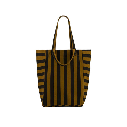 Tote Bag Stripes Cumin/Black