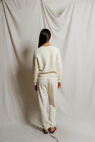 PWT Ziggy inside out Sweatshirt Ivory