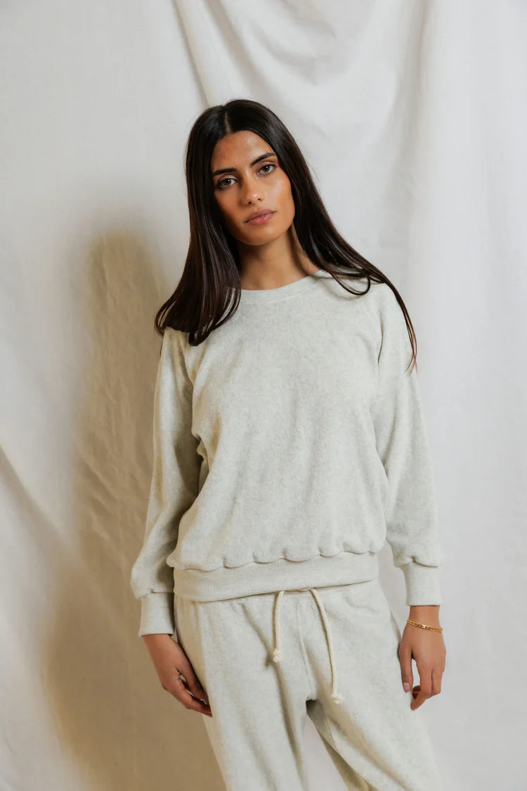 PWT Saylor Loop Terry Sweatshirt Oatmeal