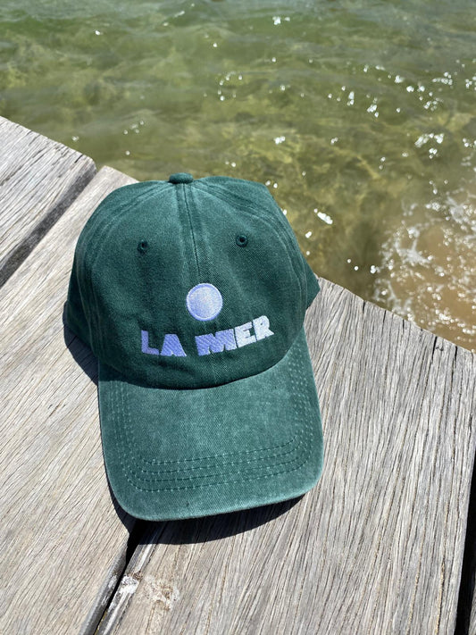 La Mer Cap faded green