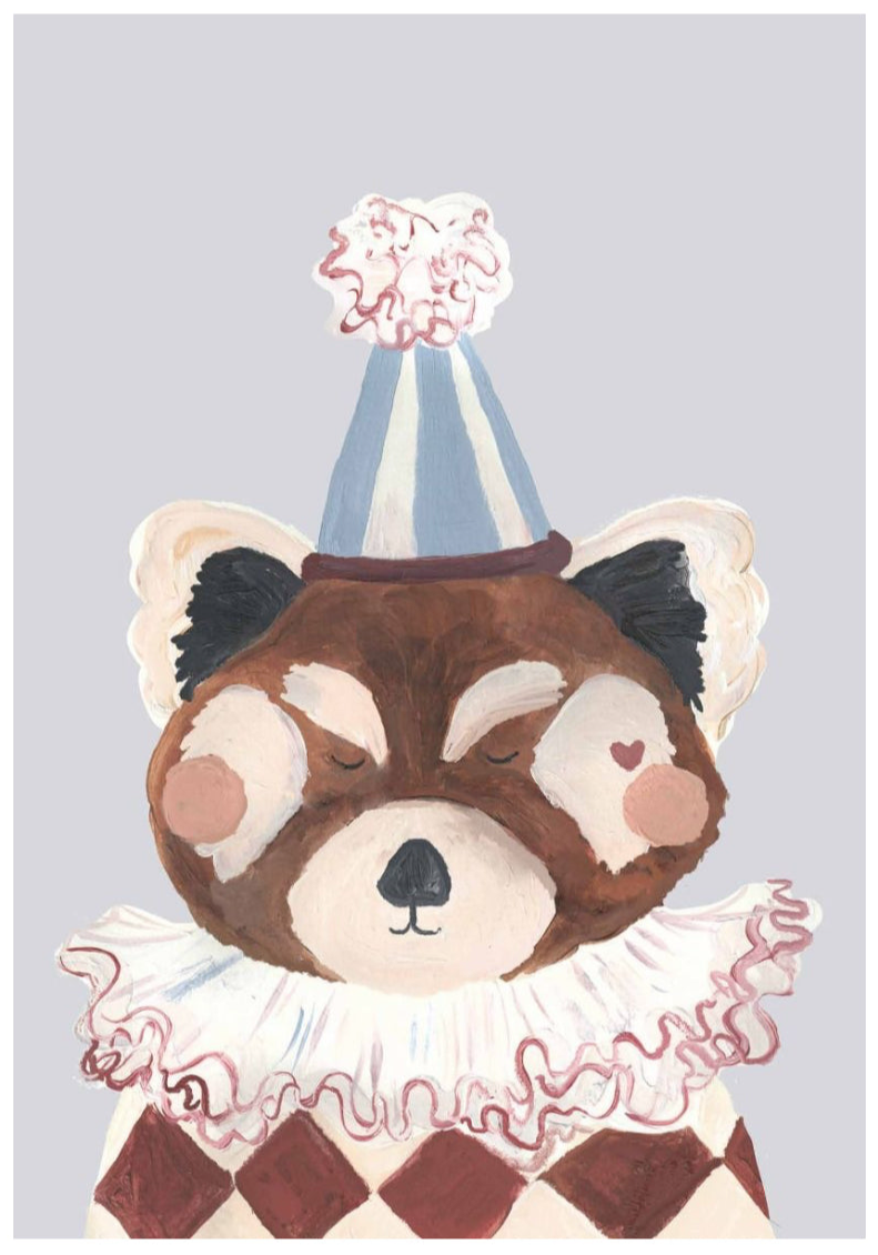 Nuovo Card Bear Clown