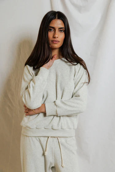 PWT Saylor Loop Terry Sweatshirt Oatmeal