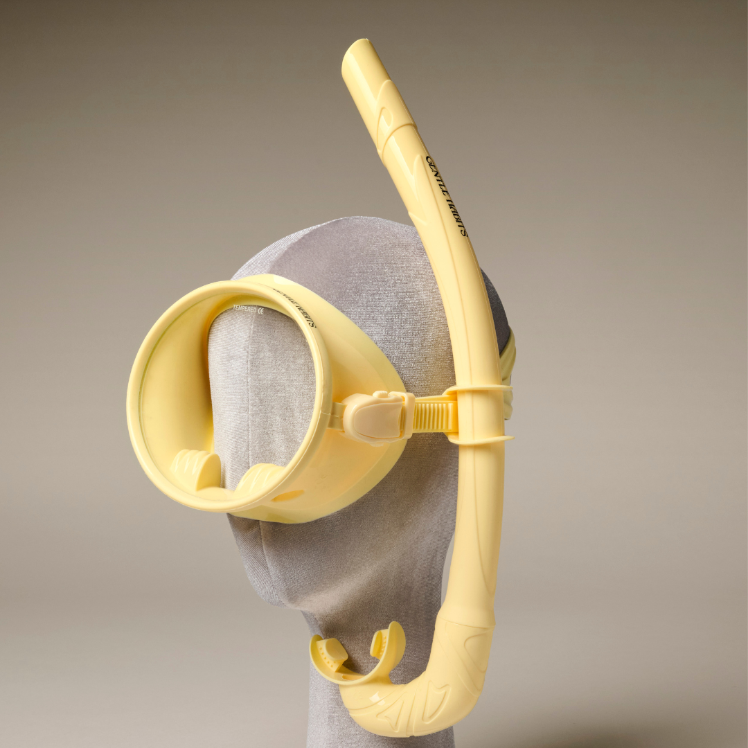 Dive Mask and Snorkel Set Lemon
