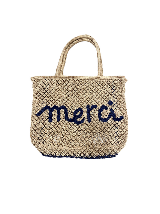 The Jackson’s Merci Natural/Indigo Jute Bag