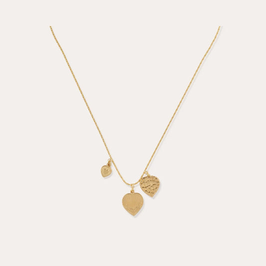 Gas Bijoux Necklace Mini I Love You Gold