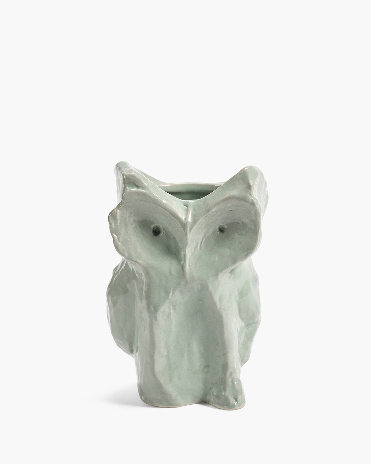 Owl Vase Large Light Blue by Marni