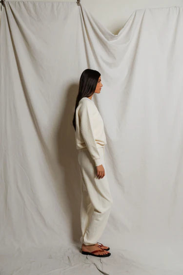 PWT Ziggy inside out Sweatshirt Ivory