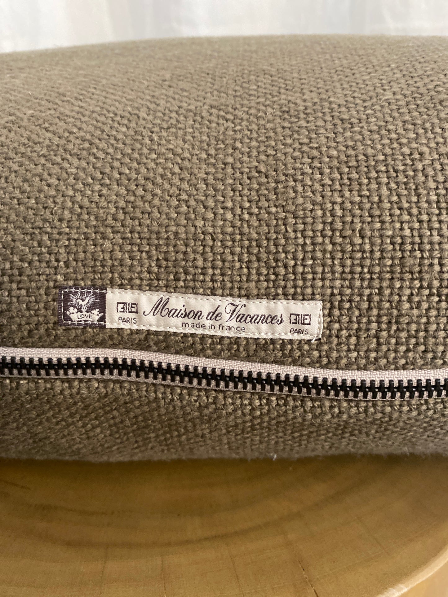 Maison de Vacances cushion Stone Wahed Wabi Sabi Linen