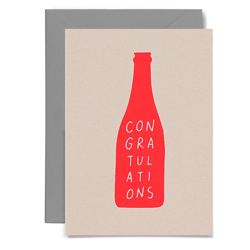 CHAMPAGNE CONGRATs Card