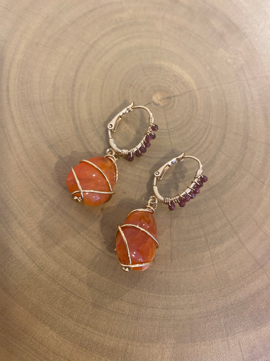 Gas Bijoux Tao Bis Rainbow Earrings