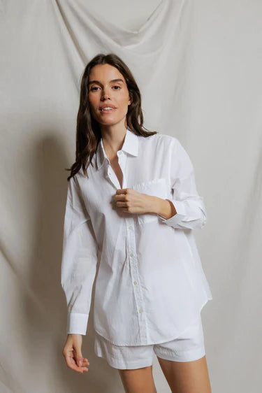 PWT Avalon Cotton Poplin Shirt White