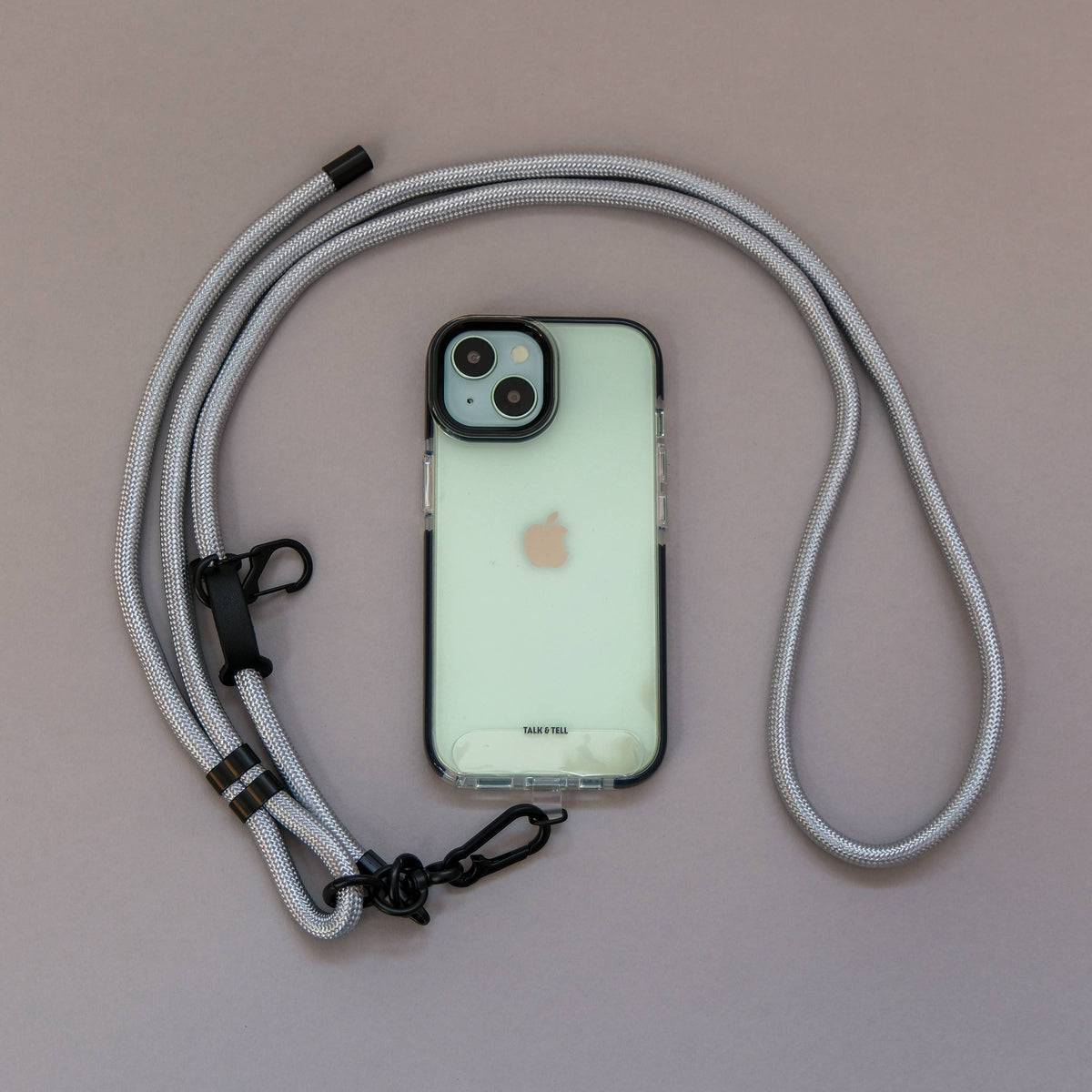 Silver Phone Strap