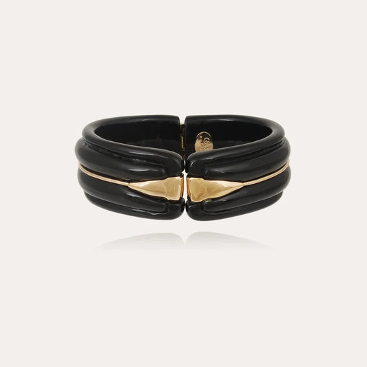 Gas Bijoux Ecume Bracelet Black