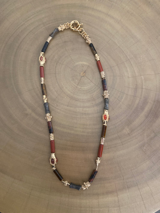 Gas Bijoux Necklace Kali Bis Terracotta